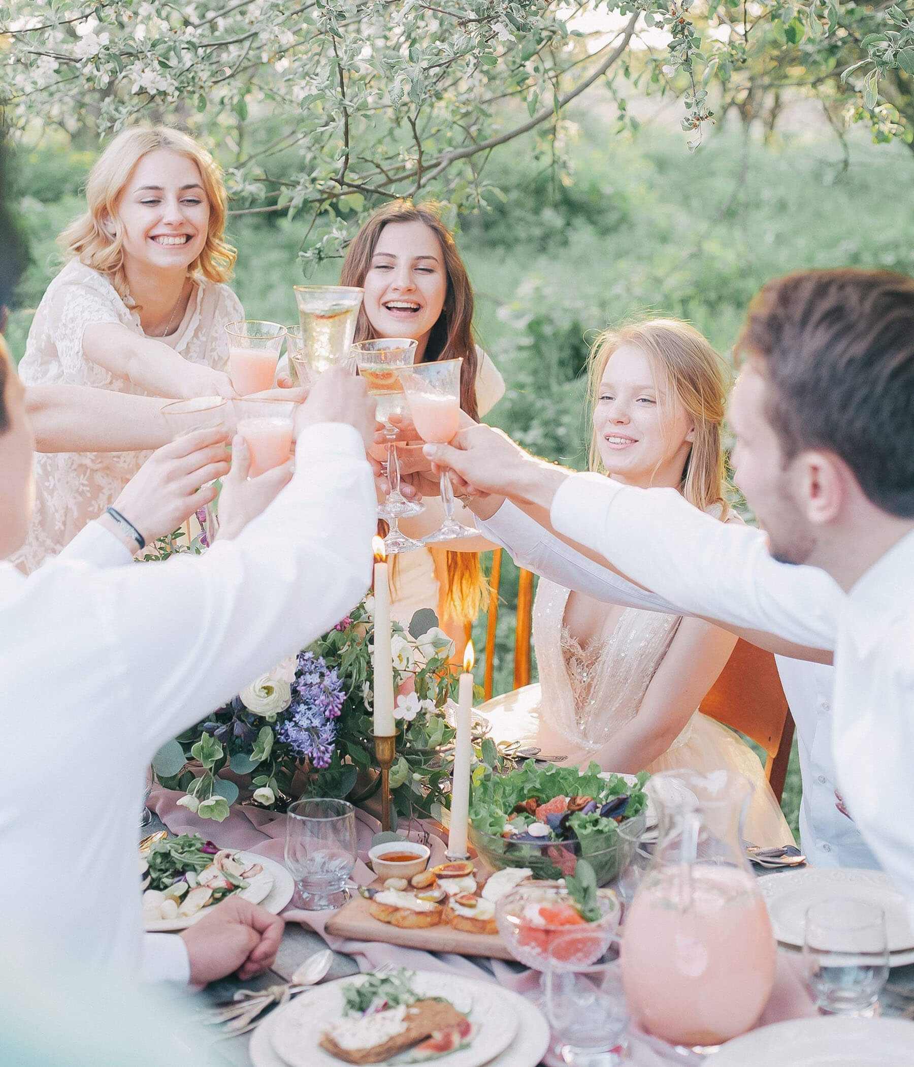 Evento con amici e familiari