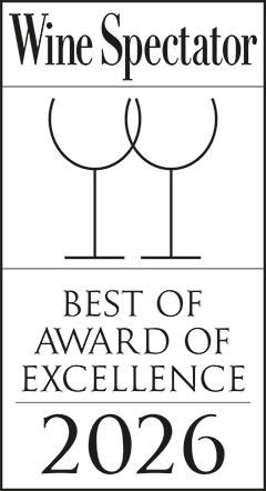 Wine Spectator Best of Award of Excellence 2026